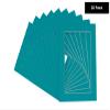 11x14 Mat for 12x16 Frame - Precut Mat Board Acid-Free Teal Blue 11x14 Photo Matte For a 12x16 Picture Frame, Premium Matboard for Family Photos, Show Kits, Art, Picture Framing, Pack of 25 Mats view 2