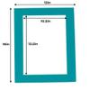 11x14 Mat for 12x16 Frame - Precut Mat Board Acid-Free Teal Blue 11x14 Photo Matte For a 12x16 Picture Frame, Premium Matboard for Family Photos, Show Kits, Art, Picture Framing, Pack of 25 Mats view 4