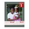 18x24 Mat for 22x28 Frame - Precut Mat Board Acid-Free Charcoal 18x24 Photo Matte Made to Fit a 22x28 Picture Frame, Premium Matboard for Family Photos, Show Kits, Art, Picture Framing, Pack of 1 Mat view 1