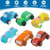 WANTKA Wooden Cars Unfinished Wood Crafts DIY Craft Wood Kit for Student Family Activities Arts and Crafts Kit for Kids (12 PCS) view 4