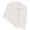 11x17 Mat for 16x20 Frame - Precut Acid-Free Textured White Photo Matte Board - Premium Matboard for Family Photos, Show Kits, Art, Picture Framing - Pack of 10 view 3