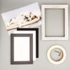 12x16 Mat for 16x20 Frame - Precut Mat Board Acid-Free Charcoal 12x16 Photo Matte for a 16x20 Picture Frame, Premium Matboard for Family Photos, Show Kits, Art, Picture Framing, Pack of 100 Mats view 4