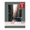 8x12 Mat for 11x14 Frame - Precut Mat Board Acid-Free Charcoal 8x12 Photo Matte Made to Fit a 11x14 Picture Frame, Premium Matboard for Family Photos, Show Kits, Art, Picture Framing, Pack of 1 Mat view 1