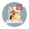 8.5x11 Mat for 11x14 Frame - Precut Mat Board Acid-Free Metallic Silver 8.5x11 Photo Matte For a 11x14 Picture Frame, Matboard for Family Photos, Show Kits, Art, Picture Framing, Pack of 10 Mats view 1