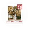 8x10 Mat for 10x12 Frame - Precut Mat Board Acid-Free White 8x10 Photo Matte Made to Fit a 10x12 Picture Frame, Premium Matboard for Family Photos, Show Kits, Art, Picture Framing, Pack of 25 Mats view 1