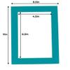 5x7 Mat for 8.5x11 Frame - Precut Mat Board Acid-Free Teal Blue 5x7 Photo Matte Made to Fit a 8.5x11 Picture Frame, Premium Matboard for Family Photos, Show Kits, Art, Picture Framing, Pack of 1 Mat view 4