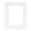 11x14 Mat for 12x16 Frame - Precut Mat Board Acid-Free White 11x14 Photo Matte Made to Fit a 12x16 Picture Frame, Premium Matboard for Family Photos, Show Kits, Art, Picture Framing, Pack of 100 Mats view 3
