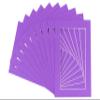 16x20 Mat for 20x24 Frame - Precut Mat Board Acid-Free Purple 16x20 Photo Matte Made to Fit a 20x24 Picture Frame, Premium Matboard for Family Photos, Show Kits, Art, Picture Framing, Pack of 25 Mats view 3