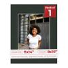 8x10 Mat for 11x14 Frame - Precut Mat Board Acid-Free Textured Black 8x10 Photo Matte For a 11x14 Picture Frame, Premium Matboard for Family Photos, Show Kits, Art, Picture Framing, Pack of 1 Mat view 1