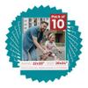 20x24 Mat for 22x28 Frame - Precut Mat Board Acid-Free Teal Blue 20x24 Photo Matte for a 22x28 Picture Frame, Premium Matboard for Family Photos, Show Kits, Art, Picture Framing, Pack of 10 Mats view 1