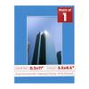5.5x8.5 Mat for 8.5x11 Frame - Precut Mat Board Acid-Free Bay Blue 5.5x8.5 Photo Matte For a 8.5x11 Picture Frame, Premium Matboard for Family Photos, Show Kits, Art, Picture Framing, Pack of 1 Mat view 1