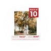 8x10 Mat for 10x12 Frame - Precut Mat Board Acid-Free White 8x10 Photo Matte Made to Fit a 10x12 Picture Frame, Premium Matboard for Family Photos, Show Kits, Art, Picture Framing, Pack of 10 Mats view 1