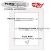 Poster Palooza 5x5 Mat For 7x7 Frame - Precut Aged Oak Brown Square Shaped Photo Mat Board Opening - Acid Free Matte to Protect Your Pictures - Bevel Cut for Family Photos, Pack of 1 Matboard view 4