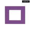 8x8 Mat for 12x12 Frame - Precut Mat Board Acid-Free Dark Purple 8x8 Photo Matte Made to Fit a 12x12 Picture Frame, Premium Matboard for Family Photos, Show Kits, Art, Picture Framing, Pack of 1 Mat view 2