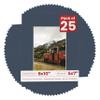5x7 Mat for 8x10 Frame - Precut Mat Board Acid-Free Navy 5x7 Photo Matte Made to Fit a 8x10 Picture Frame, Premium Matboard for Family Photos, Show Kits, Art, Picture Framing, Pack of 25 Mats view 1