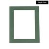 5x7 Mat for 8.5x11 Frame - Precut Mat Board Acid-Free Hunter Green 5x7 Photo Matte For a 8.5x11 Picture Frame, Premium Matboard for Family Photos, Show Kits, Art, Picture Framing, Pack of 1 Mat view 2