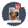 8.5x11 Mat for 11x17 Frame - Precut Mat Board Acid-Free Navy 8.5x11 Photo Matte Made to Fit a 11x17 Picture Frame, Premium Matboard for Family Photos, Show Kits, Art, Picture Framing, Pack of 10 Mats view 1