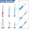 Glarks 39Pcs Model Tools Kit Model Building Tools Hobby Model Tools Modeler Basic Tool Model Kit Crafts Tools Universal for Model Cars Basic Model Building Fixing view 3