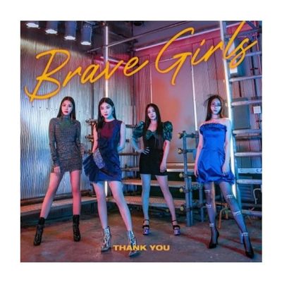 Brave Girls Thnak You 6th Mini Album CD+1p Poster+84p PhotoBook+1p Postcard+1p PhotoCard+1p Circle Card+1p PhotoStand+Tracking Sealed