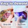 Sphere Silicone Molds Epoxy Casting UV Resin Jewelry Making 8-Size Assortment One-piece Seamless for Bath Bomb, Candle Wax, Soap DIY view 4