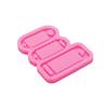 Super Shiny Silicone Mold Key Tag Resin Molds for Photo Backed Shaker Epoxy Resin Silicone Mold, DIY Key Chain Pendant Epoxy Craft Silicone Resin Mold for Save Mini Photos view 3