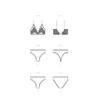 Simplicity Misses' Bralette and Underwear Sewing Pattern Kit, Code S9478, Multicolor view 3