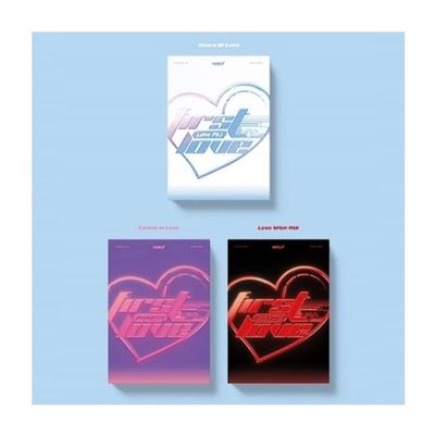 WEi Part.1 : First Love 4th Mini Album Random Version CD+88p PhotoBook+Holder+1p Folding Poster On Pack+1p Film Photo+1p Standing Pop-Up+2p PhotoCard+Tracking Sealed
