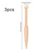 GORGECRAFT Wood Bobbin Stick Wooden Knitting Needles Single Head Weaving Loom Machines Tools Beech Shuttle Crochet Hook for DIY Wool Sweater Tapestry Rug Scarf Making Crafts Supplies view 2