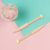 GORGECRAFT Wood Bobbin Stick Wooden Knitting Needles Single Head Weaving Loom Machines Tools Beech Shuttle Crochet Hook for DIY Wool Sweater Tapestry Rug Scarf Making Crafts Supplies view 4