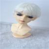 JD293 8-9inch 21-23CM Baby Cut Mohair Doll Wigs 1/3 SD Short Cut BJD Hair (Ivory White) view 3