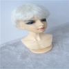 JD293 8-9inch 21-23CM Baby Cut Mohair Doll Wigs 1/3 SD Short Cut BJD Hair (Ivory White) view 4