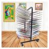 ZXFF Removable Children's Art Drying Rack, Educational Product Drying Rack, Protect Artwork When Drying, Usually Suitable for Artist Canvas Panels, Paper, Prints (Size : 26 Layers Double-Sided) view 3