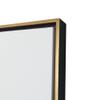 Cardinali Renewal Core Floater Frame, Antique Gold with Black Edge 12x24", 3/4" Deep, 3 Pack - Open Back Floating Canvas Frames, Hardware Included, Eco-Friendly, Simple DIY Assembly, Galleries, Studios view 4
