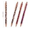 BAOFALI 2 Pcs Air Release Weeding Pen, Vinyl Installation Pen Weeding Tool Fine Point Weeding Pin Pen Glitter Metal Pin Pen Retractable Craft Vinyl Tool for DIY Craft Air Release view 2