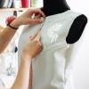 Embroidered Jeans Flower Embroidered Patches DIY Crafts 2pcs Flower Iron On Patches Applique Floral Applique for Clothes Jackets Hats Bags Wedding Decor view 2
