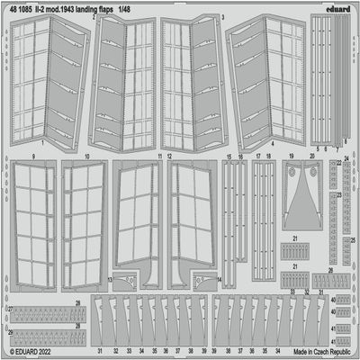 Eduard EDP481085 Scale Model Upgrade kit, Various