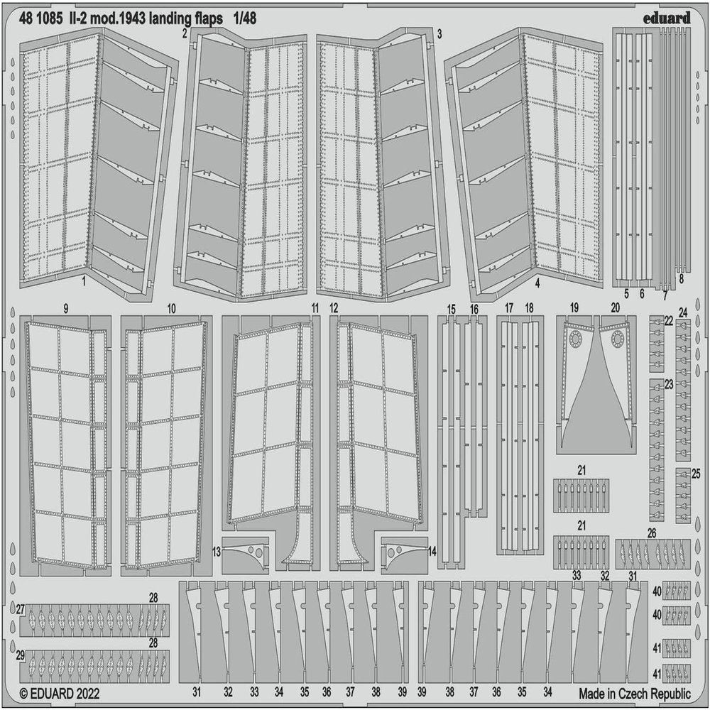 Eduard EDP481085 Scale Model Upgrade kit, Various