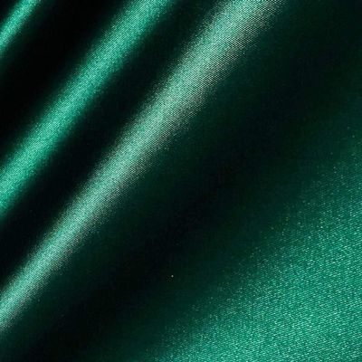 LA Fabric Spot Inc, Satin-Bridal Satin Fabric 60" Inch Wide- for Weddings, Decor, Gowns, Sheets, Costumes, Dresses,(25 Yard, Hunter Green)
