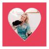 4x5 Mat for 7x7 Frame - Precut Cardinal Red Heart Shaped Photo Mat Board Opening - Acid Free Matte and Bevel Cut for Family Photos, Pack of 25 Matboards Show Kit with Acid Free Backings & Clear Bags view 4