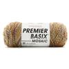 Premier Yarns Basix Mosaic Yarn, Ideal Yarn for Knitting and Crocheting, Made of Acrylic, Medium-Weight, Machine-Washable, Grapevine, 4.32 oz, 216 yards view 1