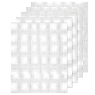 10PCS Mesh Plastic Canvas Sheets 19.6x13 Inch for Embroidery Crafting, Acrylic Yarn Crafting, Knit and Crochet Projects