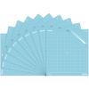 NICAPA Light Grip Cutting Mat (12x12 inch, 10 Pack) - Light Adhesive Sticky Blue Quilting Replacement Cut Mats view 1