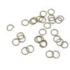 4120 PCS Antique Bronze Plated Jewelry Making Charms Findings Bulk Wholesale 408450 Jump Rings 7mm view 1