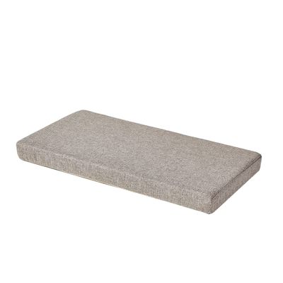 MICUSHION 36 x 14 inch Piano Bench Cushion for Indoor Shoe Storage Non Slip Picnic Bench Pad for Kitchen Dining Table Seat, Light Brown