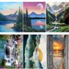 DOTZSO 6 Pack Diamond Painting for Adults 5D Diamond Painting Kit DIY Full Diamond Art kit with Diamond Painting Crystal Art and Craft for Beginners 12x16 inches (Landscape) view 1
