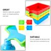 Ciieeo 4pcs Pigment Mixing Trays Tips Palette for Boys and Girls Art Students and Teachers Easy Cleaning and Compact Storage for Painting and Mixing view 3