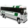 1980 MCI MC-9 Crusader II Intercity Coach Bus Union Station Toronto (Ontario, Canada) GO Transit 1/87 (HO) Diecast Model by Iconic Replicas 87-0329 view 1