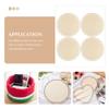 4pcs Wooden Bag Bottom Natural Wood Base Shaper Crochet Basket Base for DIY Knitting Crochet Yarn Storage Bag Weaving Crafts Home Decoration view 2