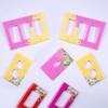 BUYGOO 7Pcs Light Switch Cover Resin Molds, Switch Socket Panel Plaster for Epoxy Resin, Plate Silicone Outlet Cover Molds for DIY Crafts Making view 4