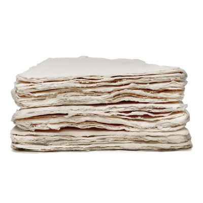 Artway Indigo - A6 Cotton Rag Paper - 100% Cotton/Handmade - 500gsm Mid Texture - A6 (35 Sheets), White